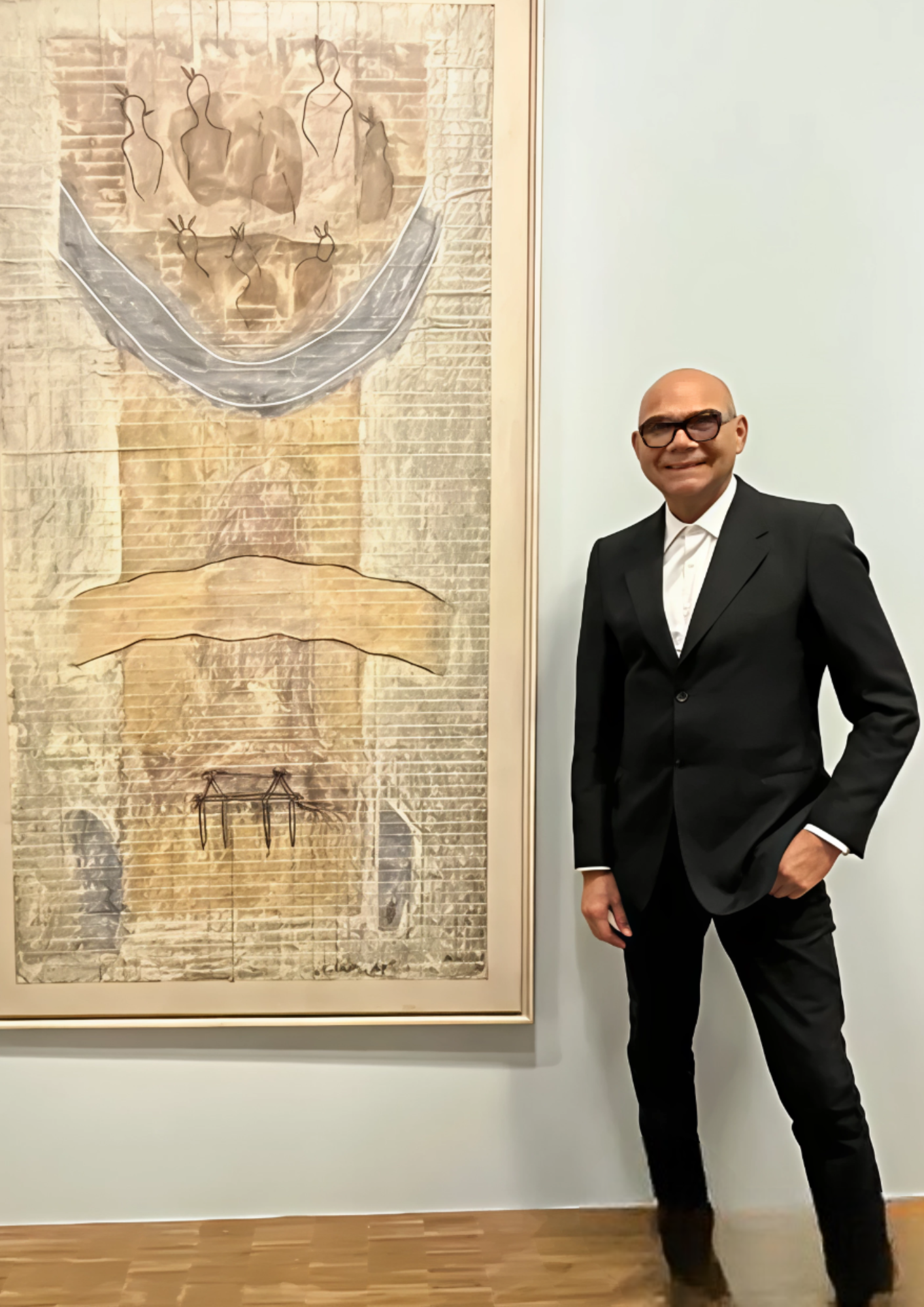 La inspiración del artista se debe a su infancia en Delta del Orinoco.