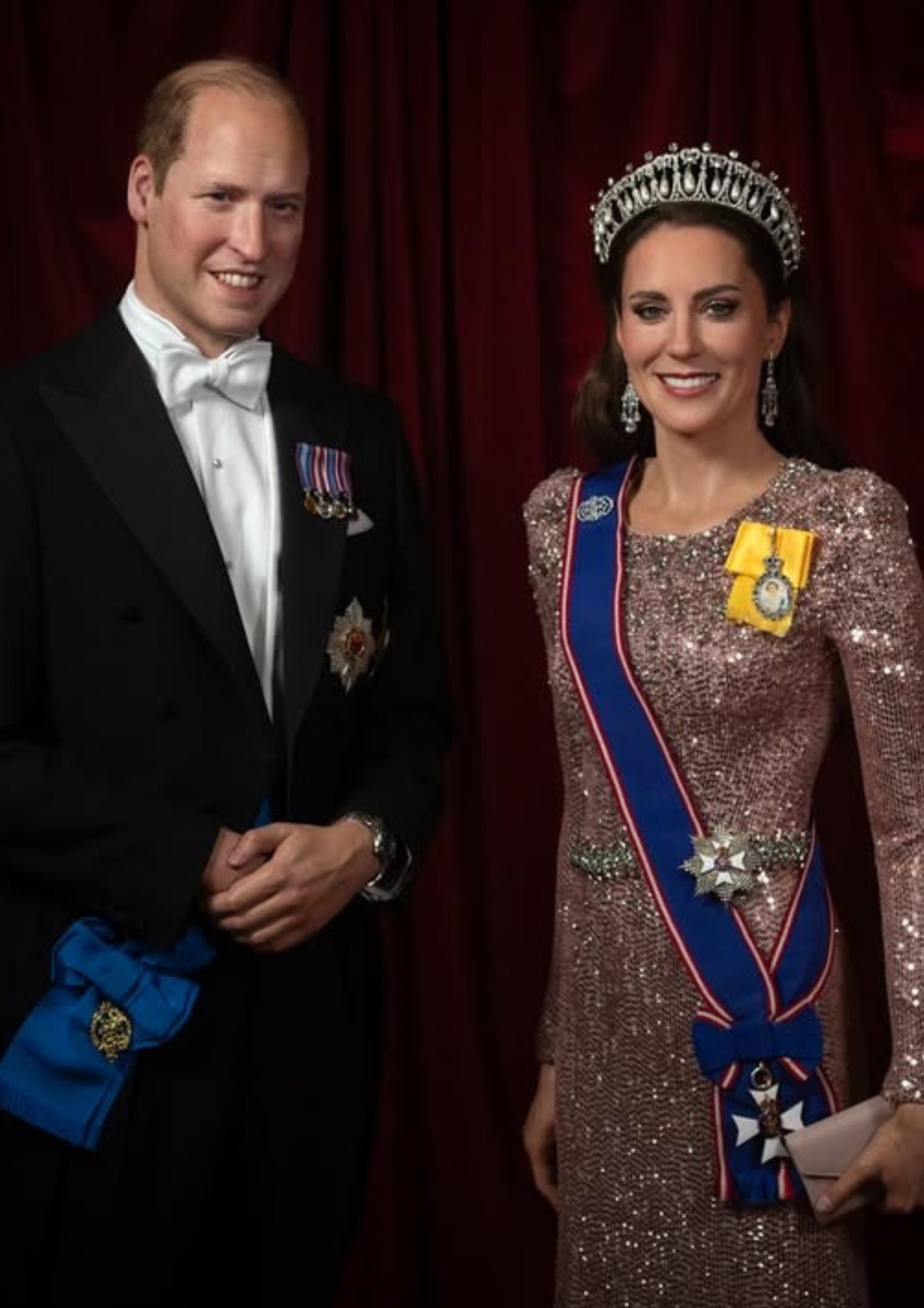 La pareja real de Gales es la más honrada.