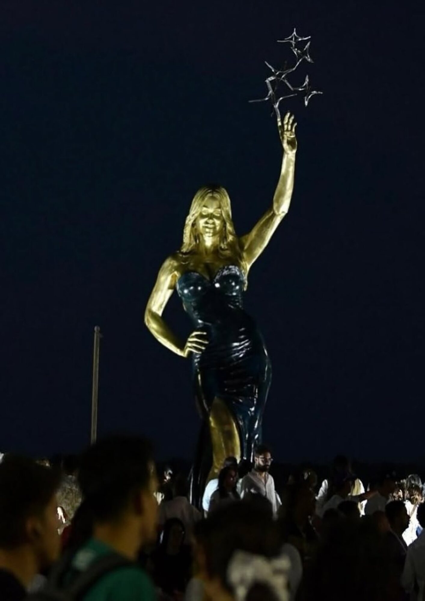 La estatua de Sofía Vergara en Barranquila