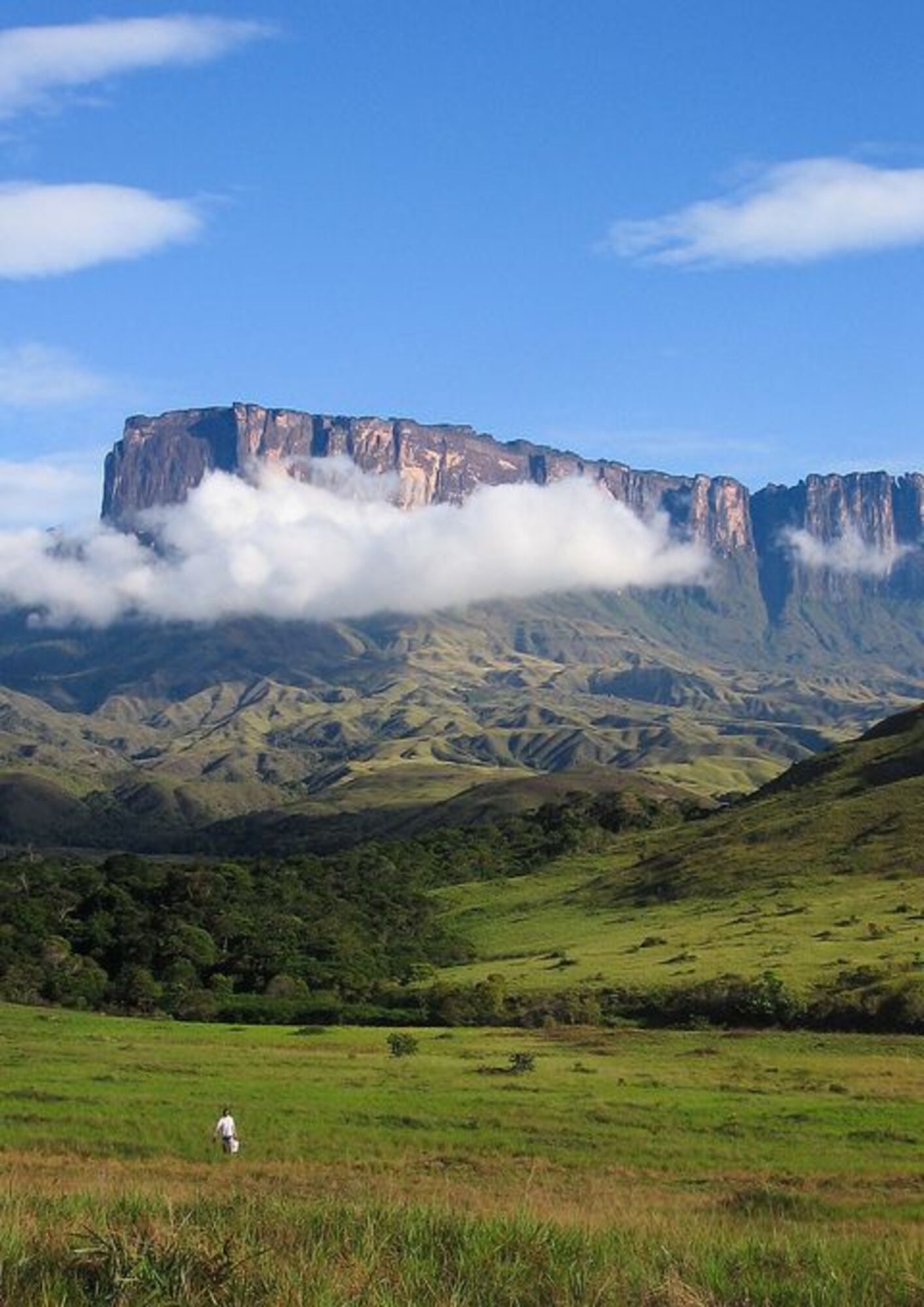 El Roraima conocido por sus paisajes surrealistas y prehistóricos