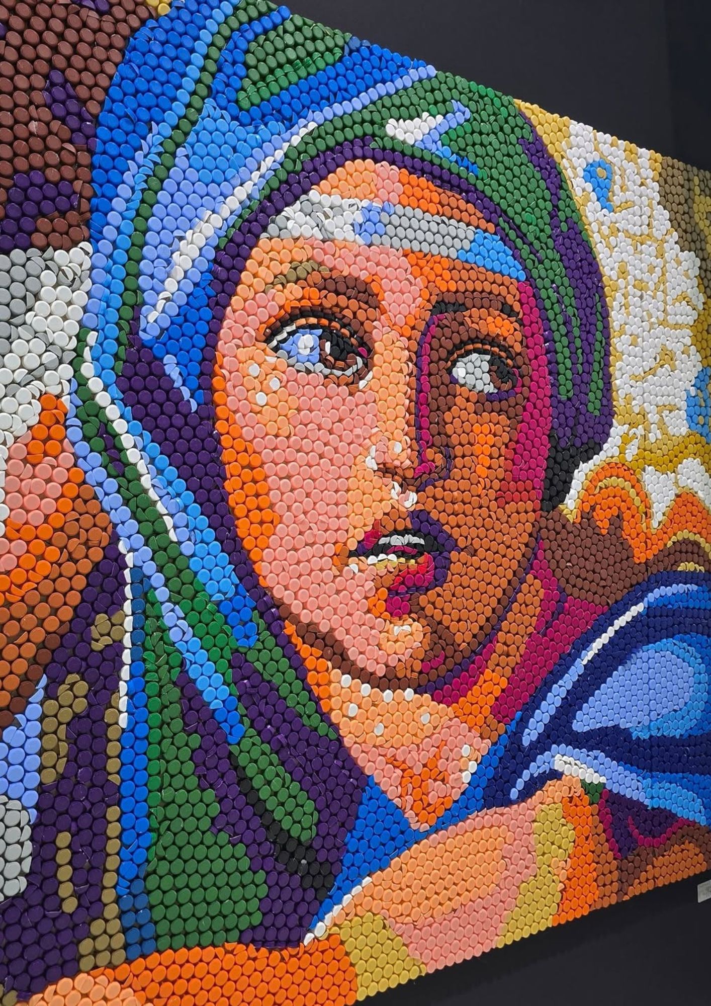 Mural de la Sibila Délfica creado por Olivares 